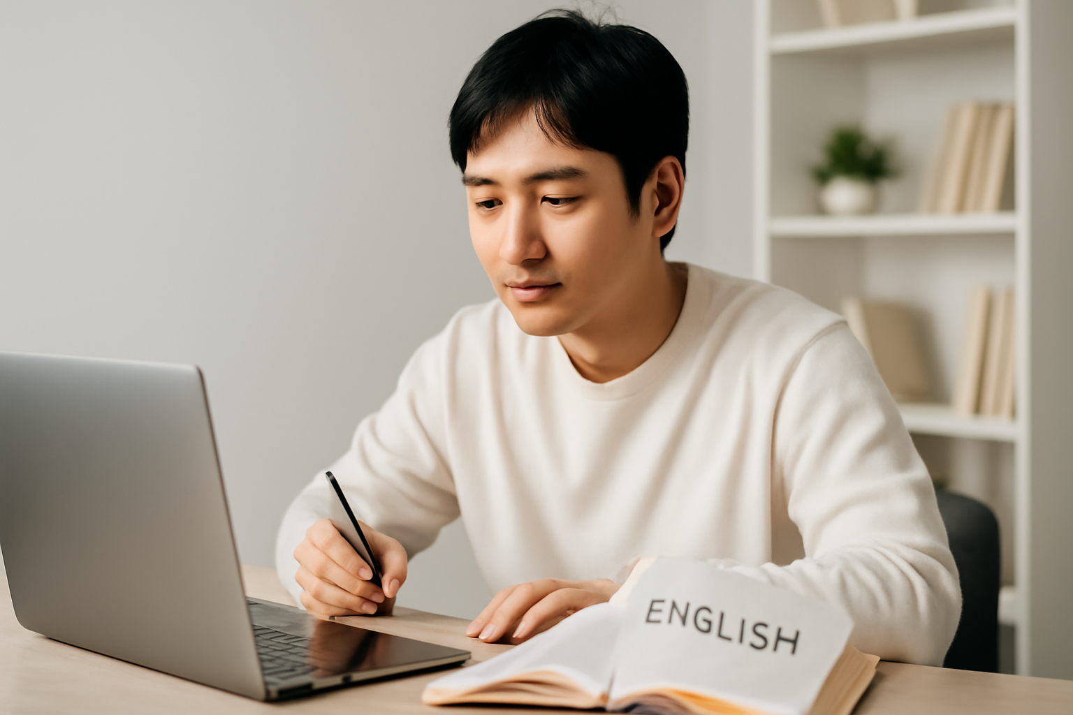【完全初心者向け】英語学習の時間効率を86%アップさせる5つの自動化テクニック！データで証明する科学的勉強法